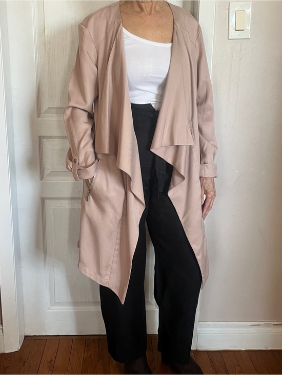 Dalia Jackets & Blazers - Dalia Blush Pink Long Blazer Jacket